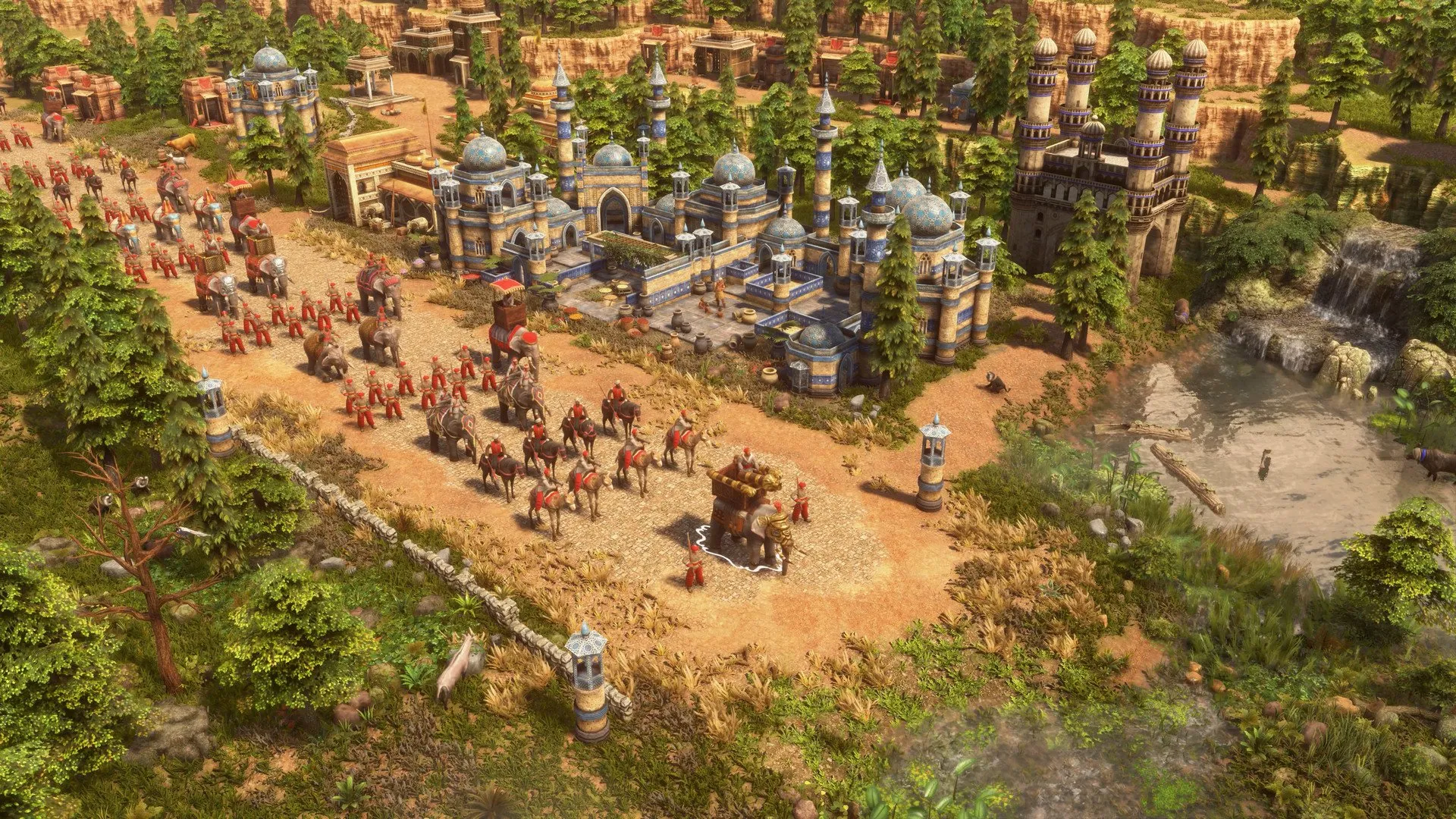 Captura Age Of Empires III – Columna Militar Oriental Hacia Ciudad Islamica
