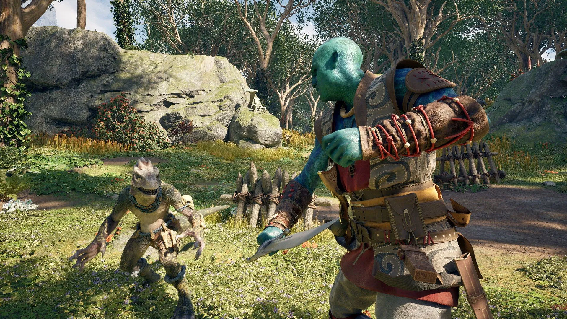 Captura Avowed Combate Lagarto