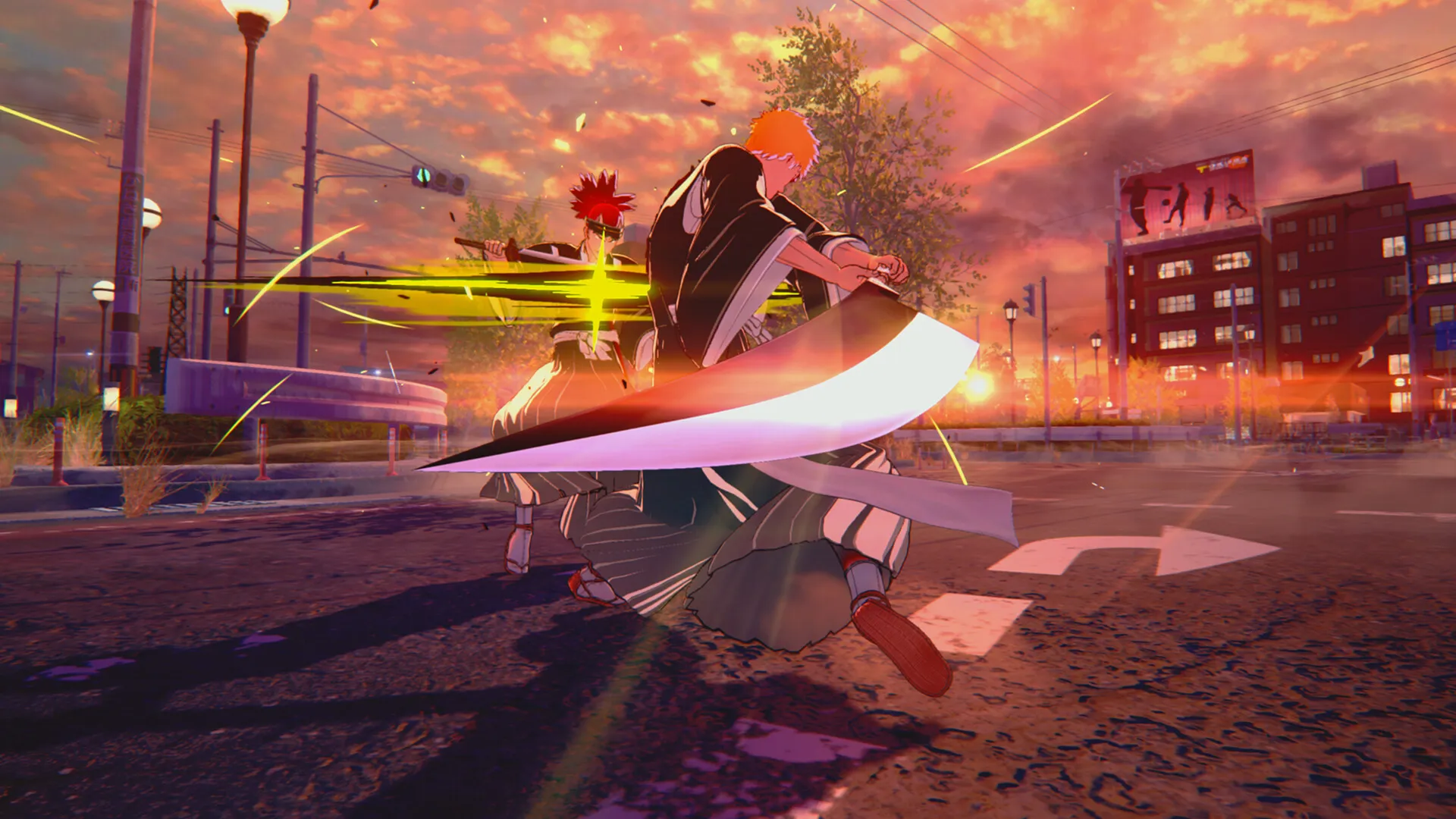 Captura BLEACH Rebirth Of Souls – Ataque De Ichigo Al Atardecer