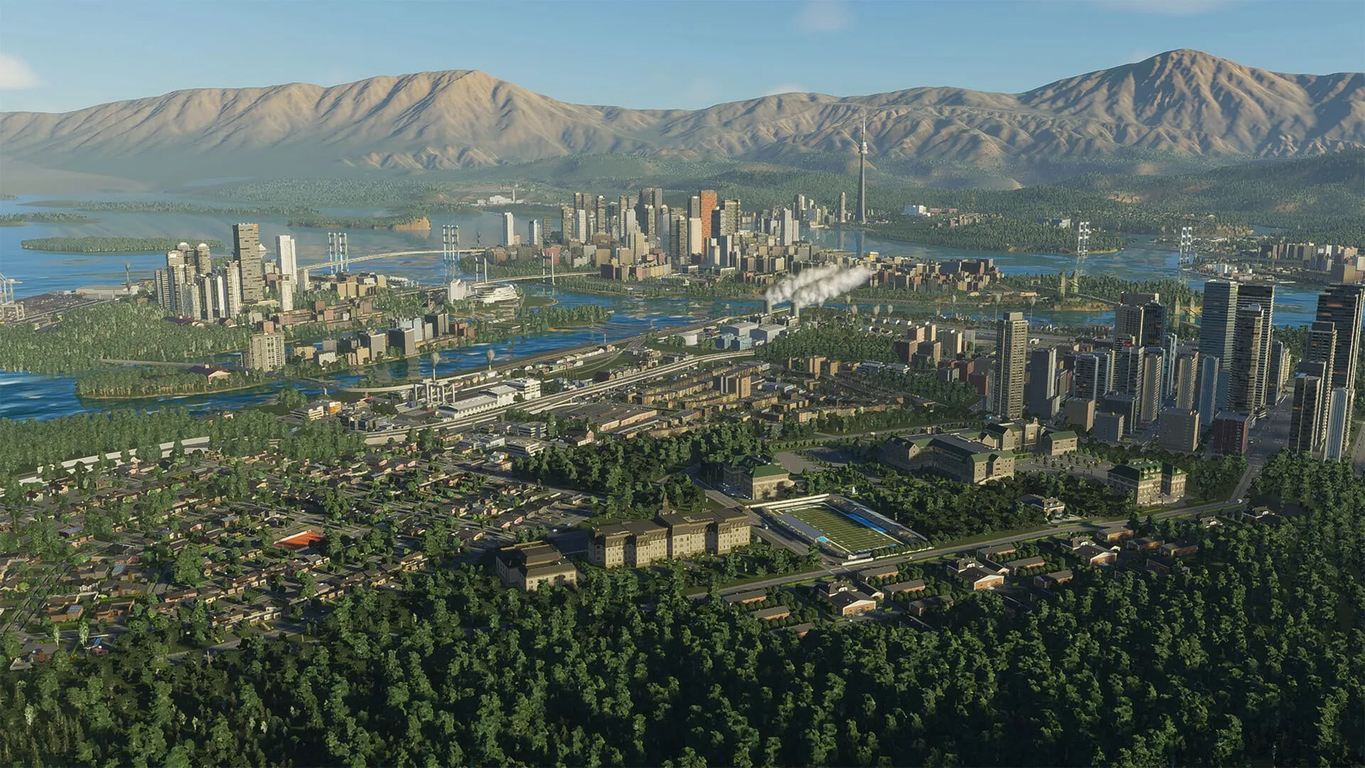 Captura Cities Skylines II Ultimate Edition Paisaje De La Ciudad