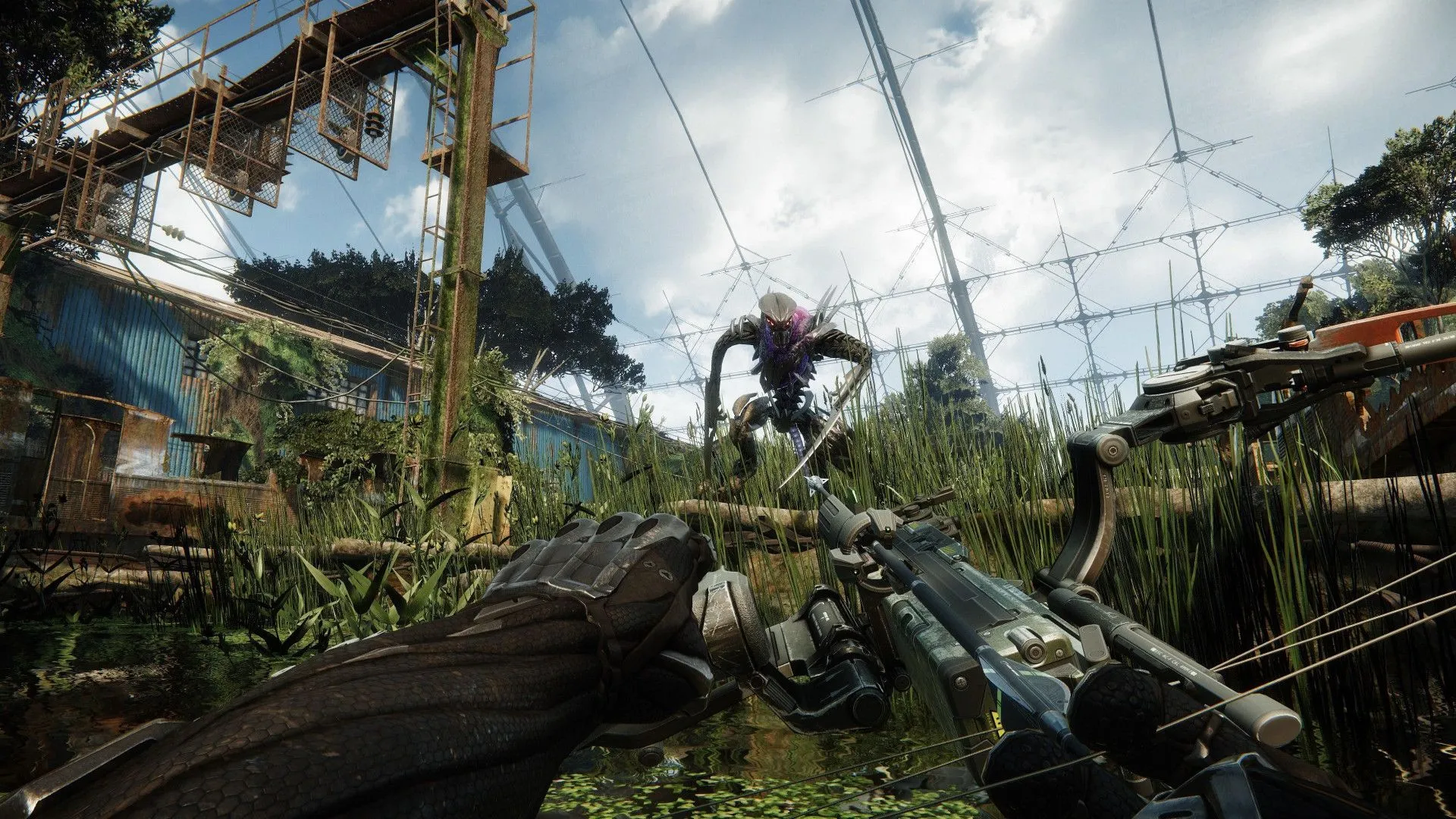 Captura Crysis Remastered – Encuentro Con Criatura Alienigena