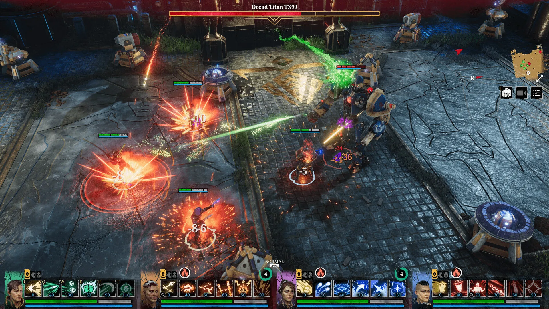 Captura Dark Envoy – Combate Contra Criaturas Entre Circulos Magicos En Un Entorno Oscuro