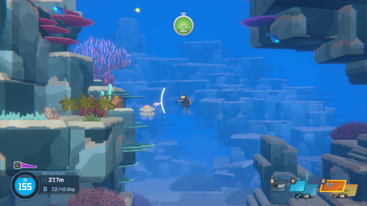 Captura Dave The Diver Exploracion Submarina En Aguas Azules Con Criaturas Y Vegetacion