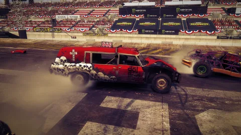 Captura DiRT Showdown – Choque Entre Vehiculos En Una Arena De Exhibicion