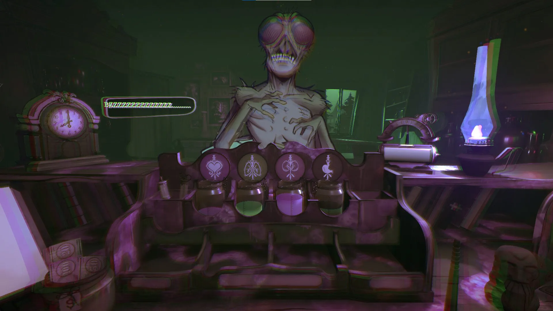 Captura Do No Harm – Cientifico De Aspecto Grotesco Opera Tras Frascos De Colores