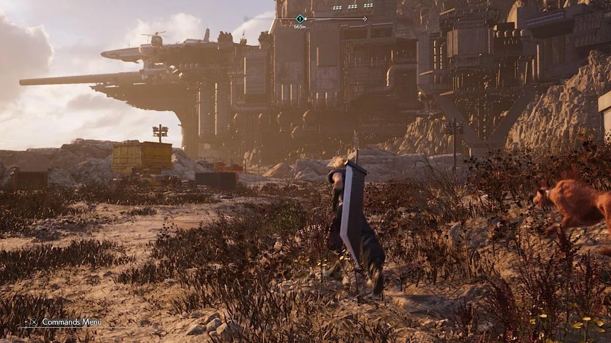 Captura Final Fantasy VII Rebirth Explorando El Mundo