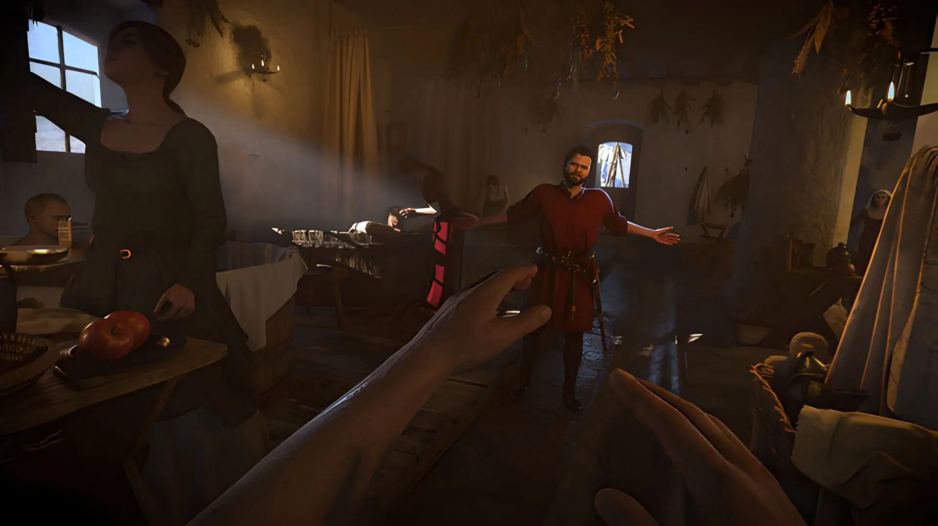 Captura Kingdom Come Deliverance II Gold Edition Salon Con Poca Iluminacion