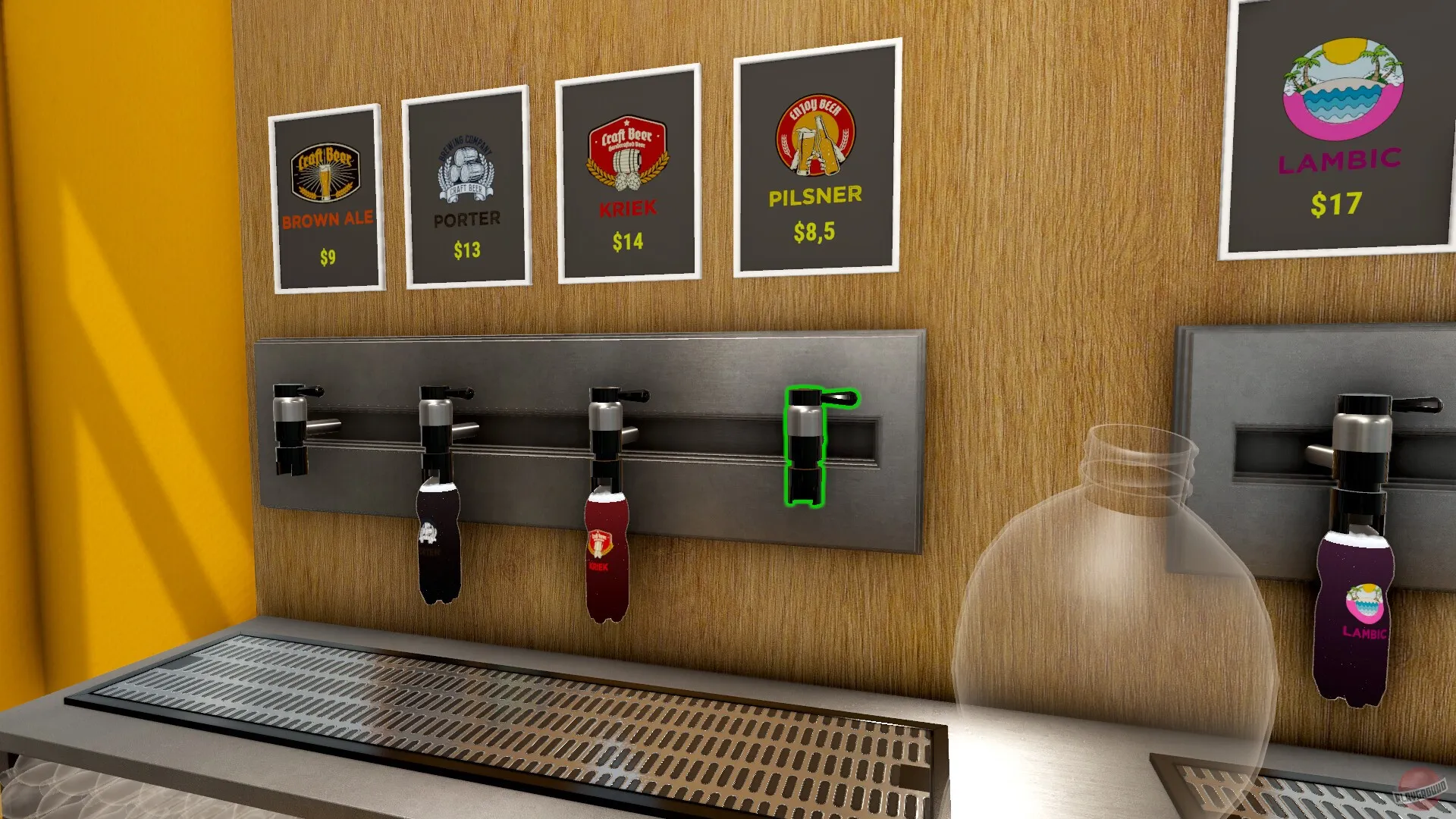 Captura Liquor Store Simulator – Reposicion De Productos Frente A Refrigeradores Y Estantes