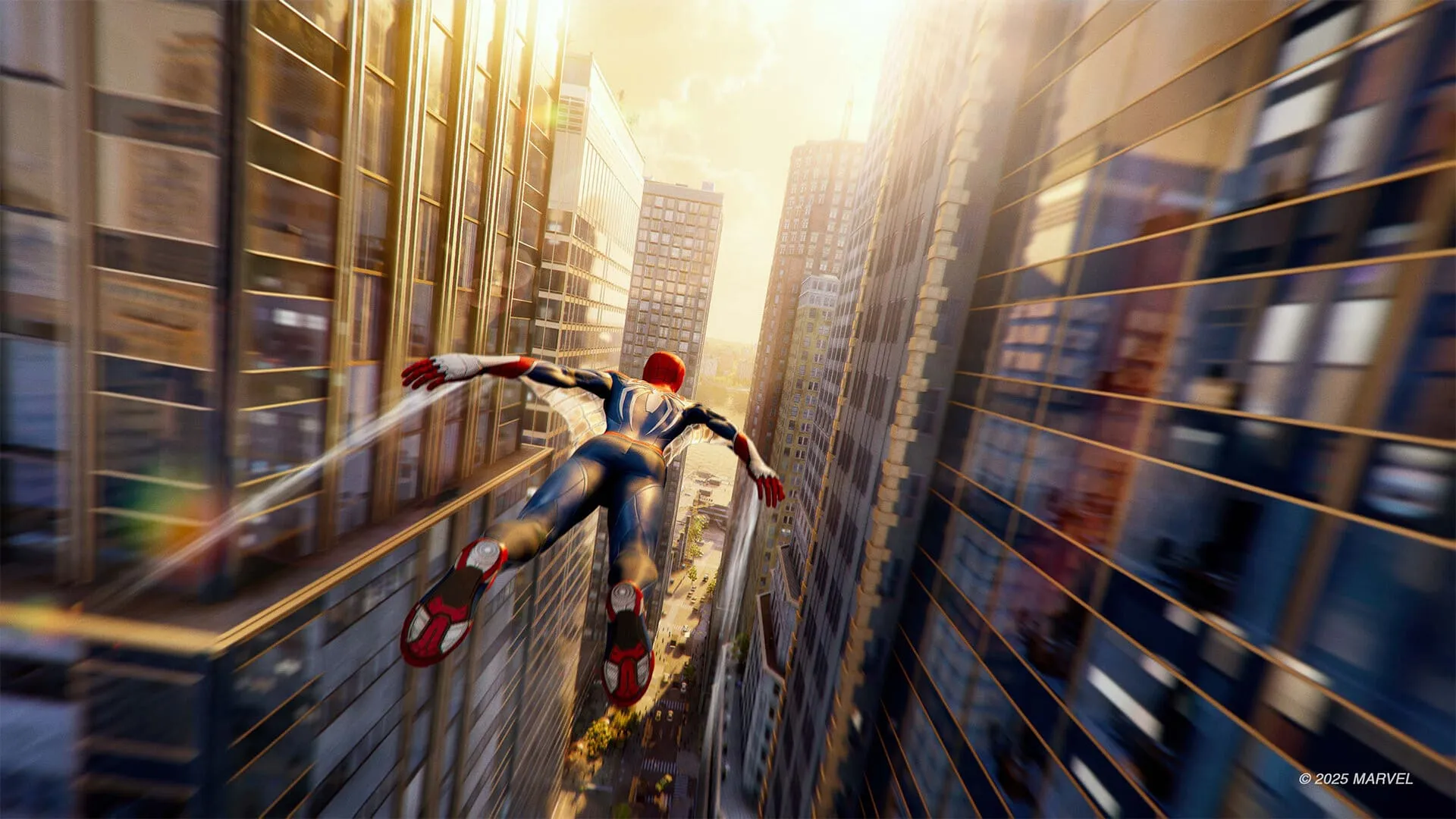 Captura Marvels Spider Man 2 Deluxe Edition Explorando Por La Ciudad
