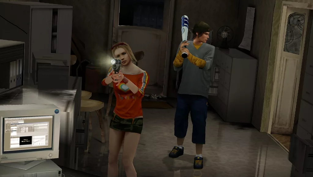 Captura Obscure 2 Dos Jovenes Armados Inspeccionan El Interior De Una Casa