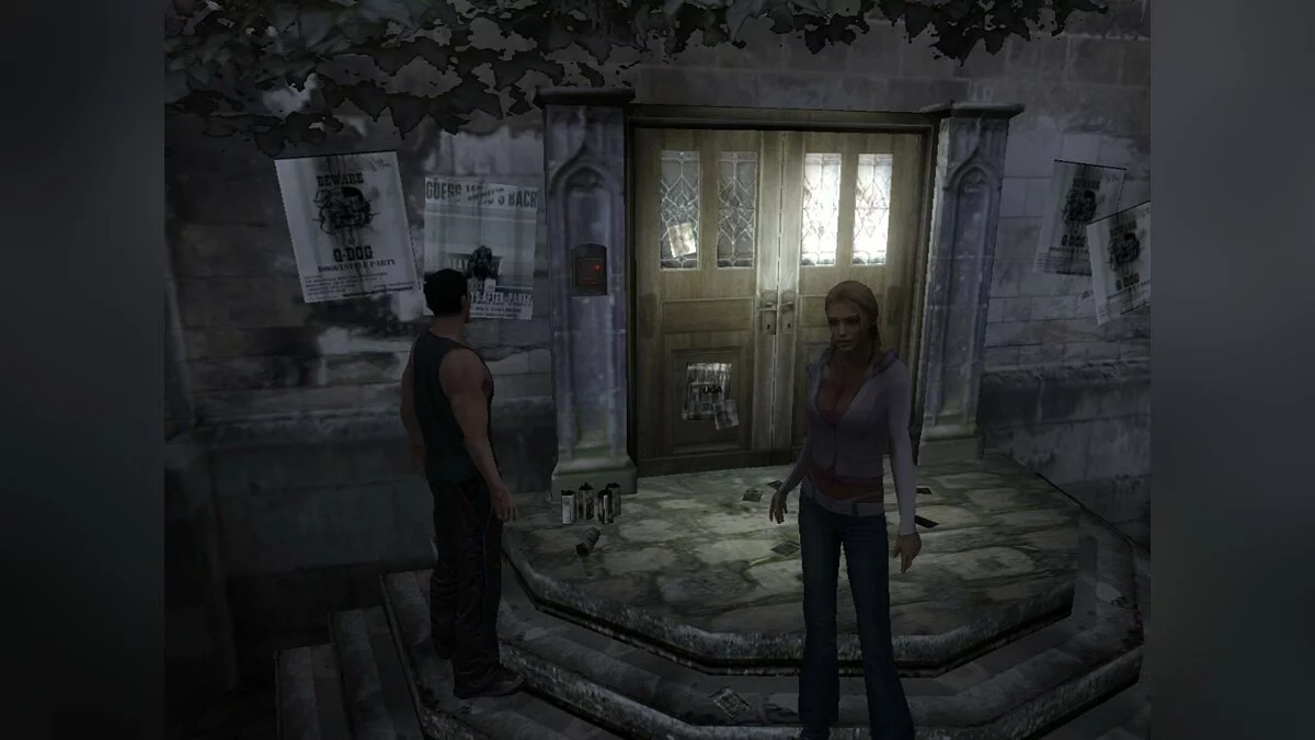 Captura Obscure 2 Estudiantes Explorando Un Aula Abandonada Con Una Puerta Iluminada