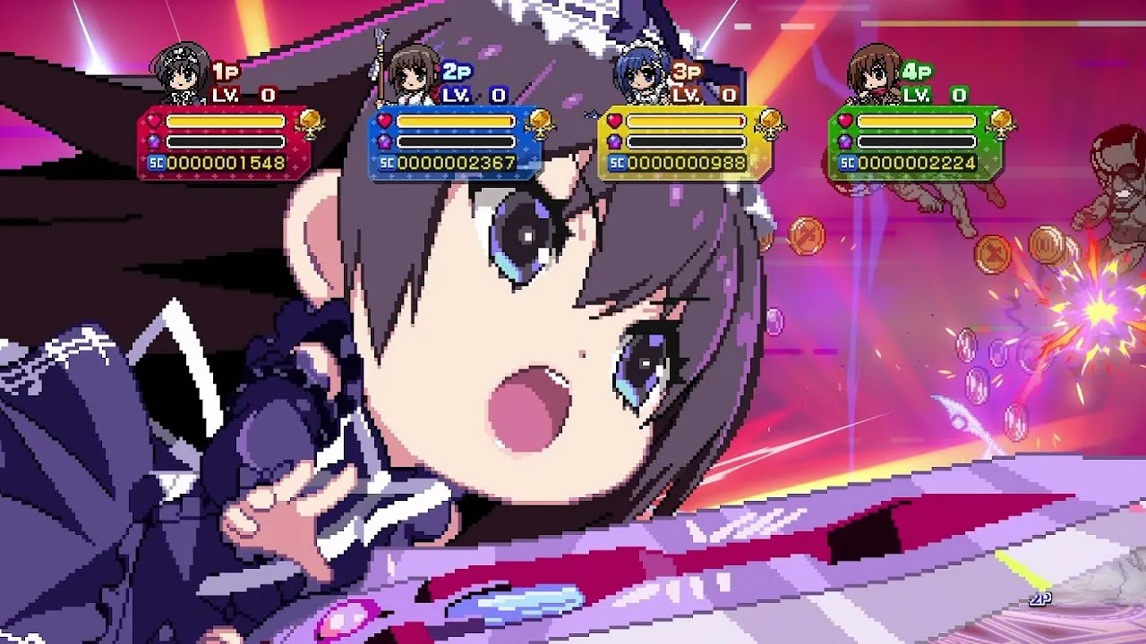 Captura Phantom Breaker Battle Grounds Overdrive Personaje Con Espada Rodeada De Efectos Brillantes 1
