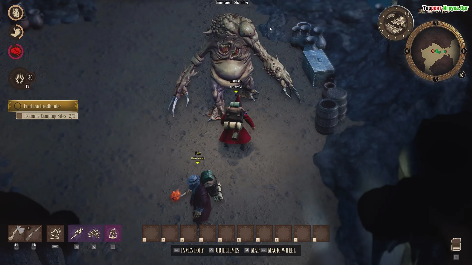 Captura Railgods Of Hysteria Combate En Caverna Subterranea Con Interfaz De Jugador Visible