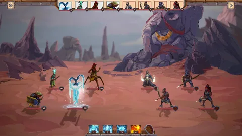 Captura Sandwalkers – Enfrentamiento En El Desierto Con Criaturas Gigantes