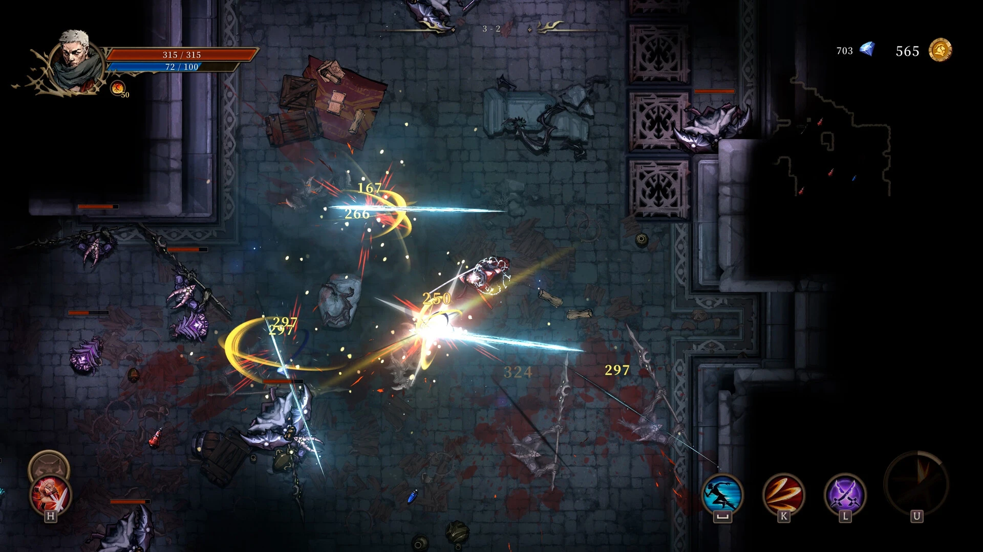 Captura Shadow Of The Depth – Combate Con Hechizos En Una Mazmorra Oscura