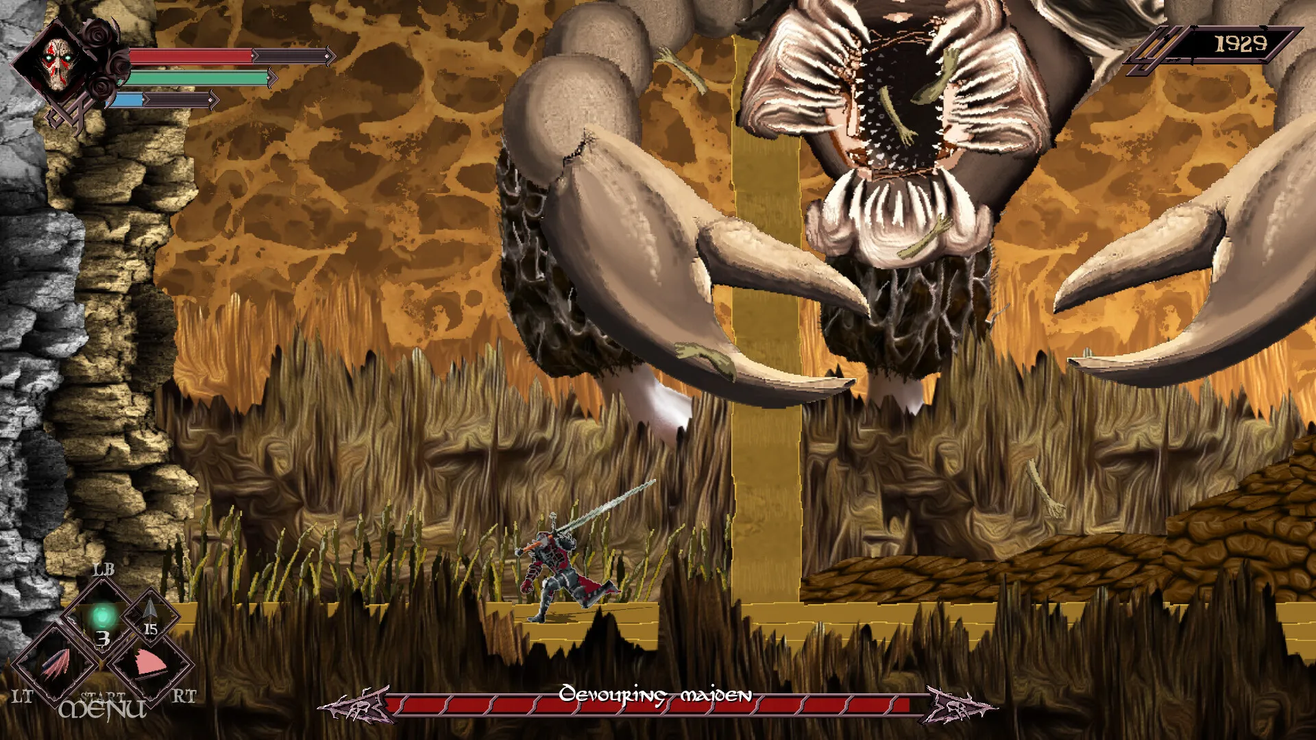 Captura Skelethrone – Enfrentamiento Contra Criatura Gigante Con Cabeza De Ciervo
