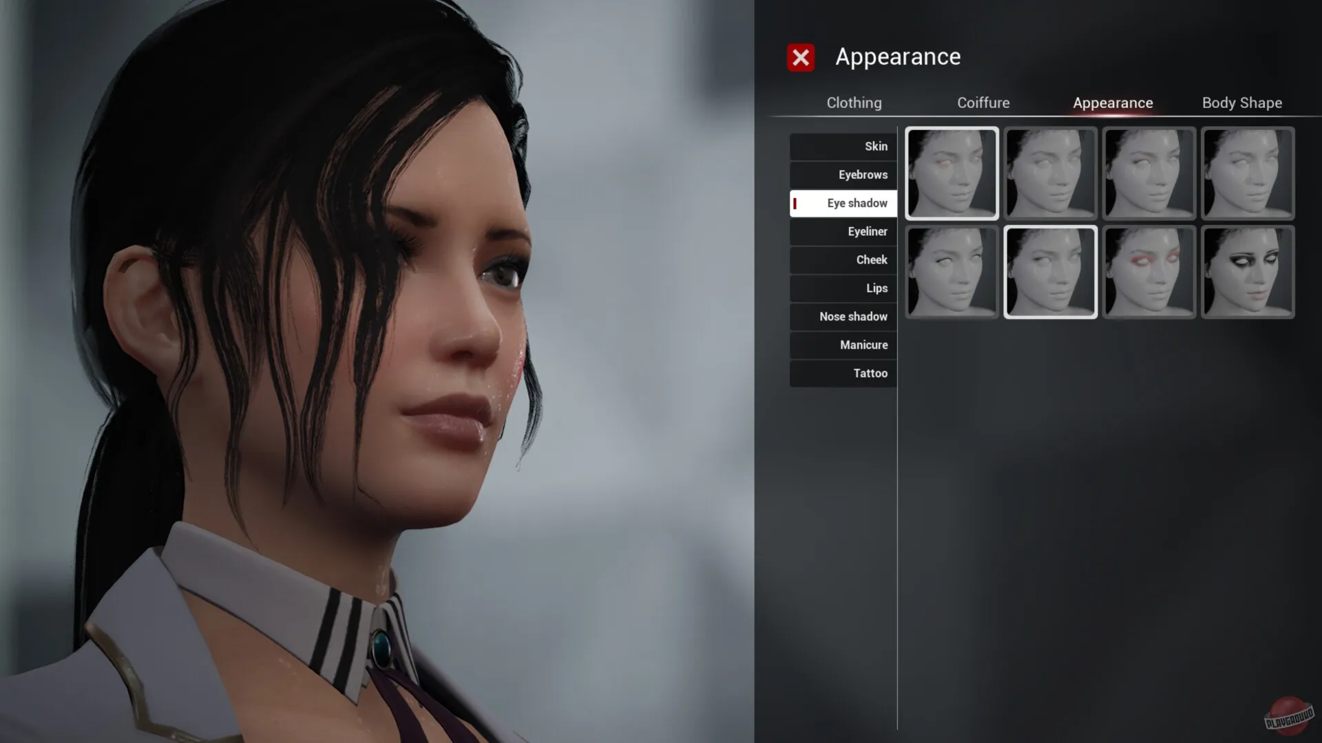 Captura The Killing Antidote Primer Plano De Una Mujer Con Cabello Recogido En Una Pantalla De Personalizacion