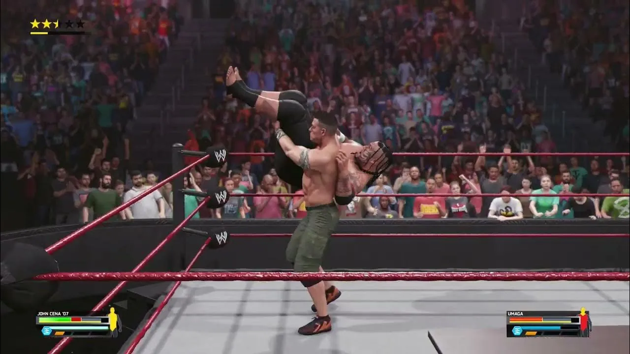 Captura WWE 2K25 Movientos De Combate