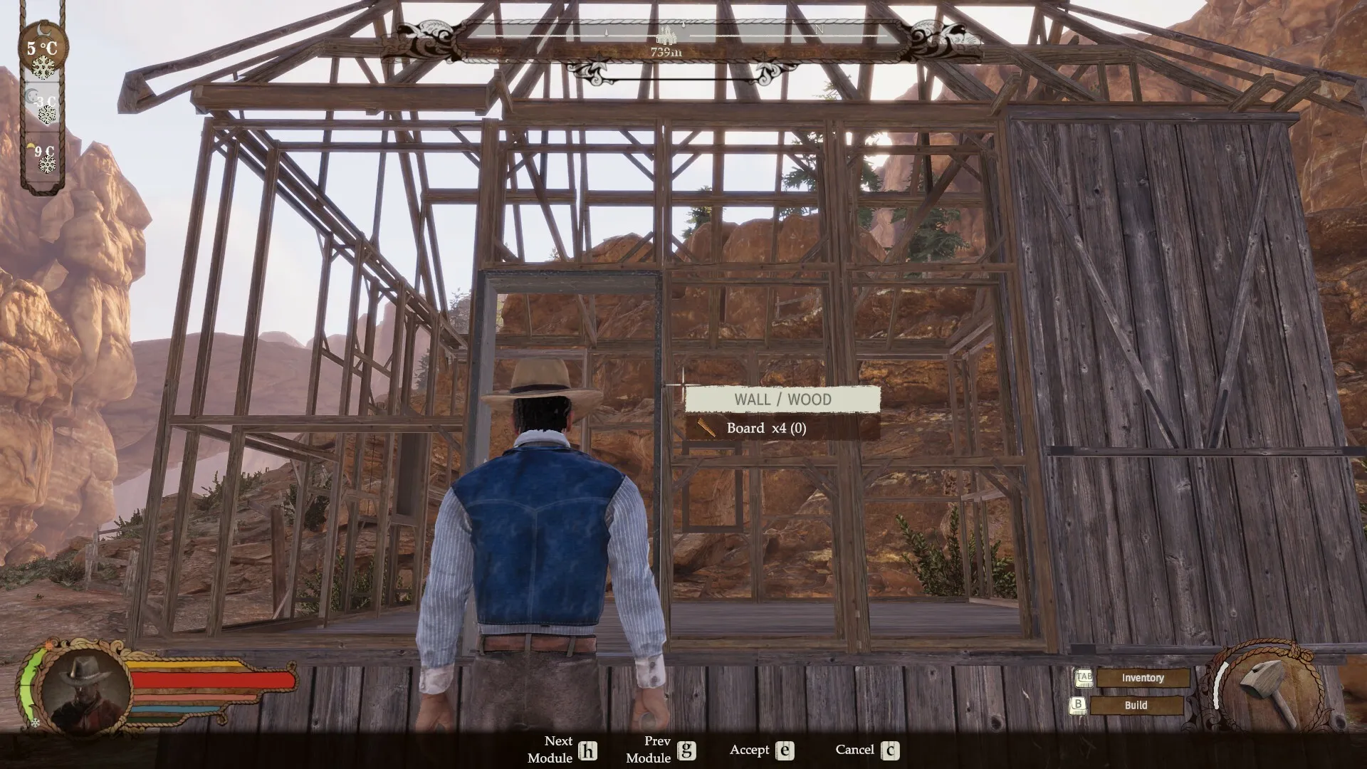 Captura Wild West Dynasty – Construccion De Estructura De Madera En Una Zona Arida