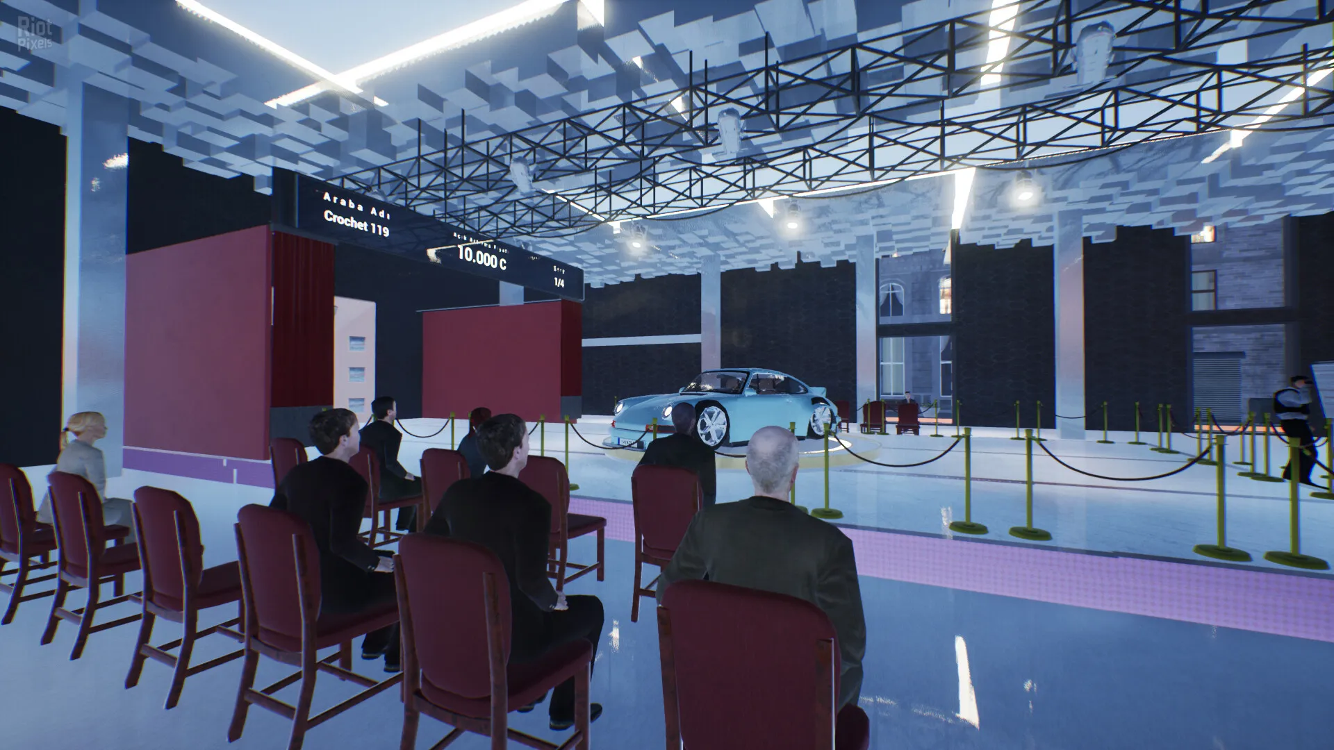 Captura Auto Sale Life – Aula De Capacitacion Con Varias Personas Sentadas Frente A Pantallas