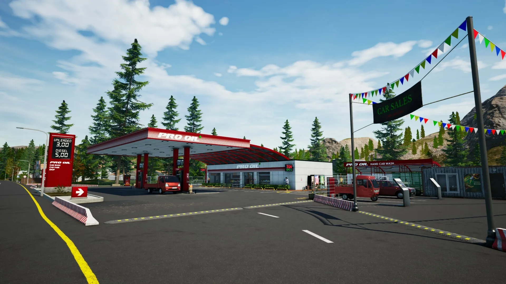 Captura Contract Ville – Estacion De Servicio Moderna En Zona Tranquila