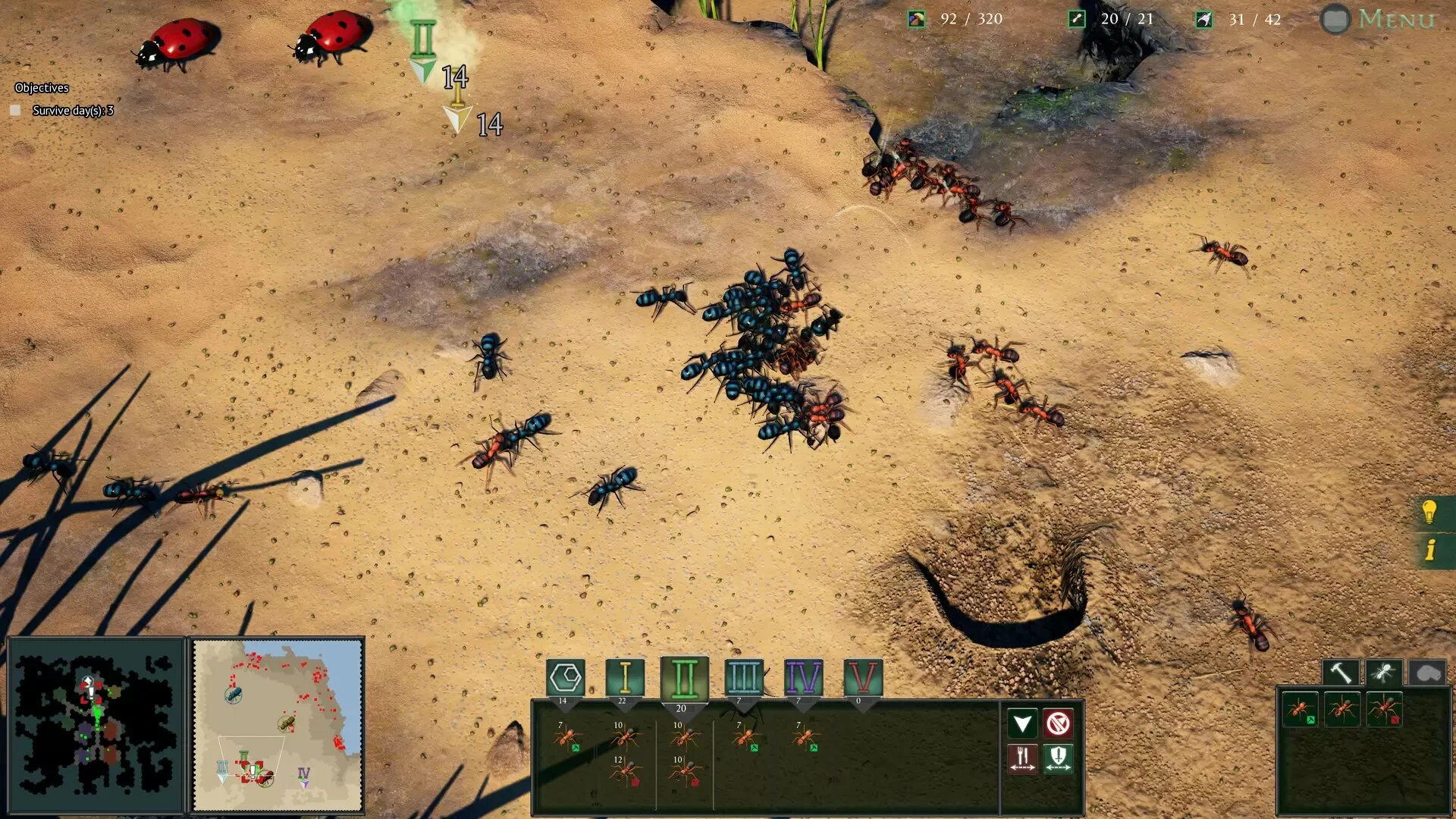 Captura Empires Of The Undergrowth – Combate En El Desierto Entre Insectos Y Hormigas