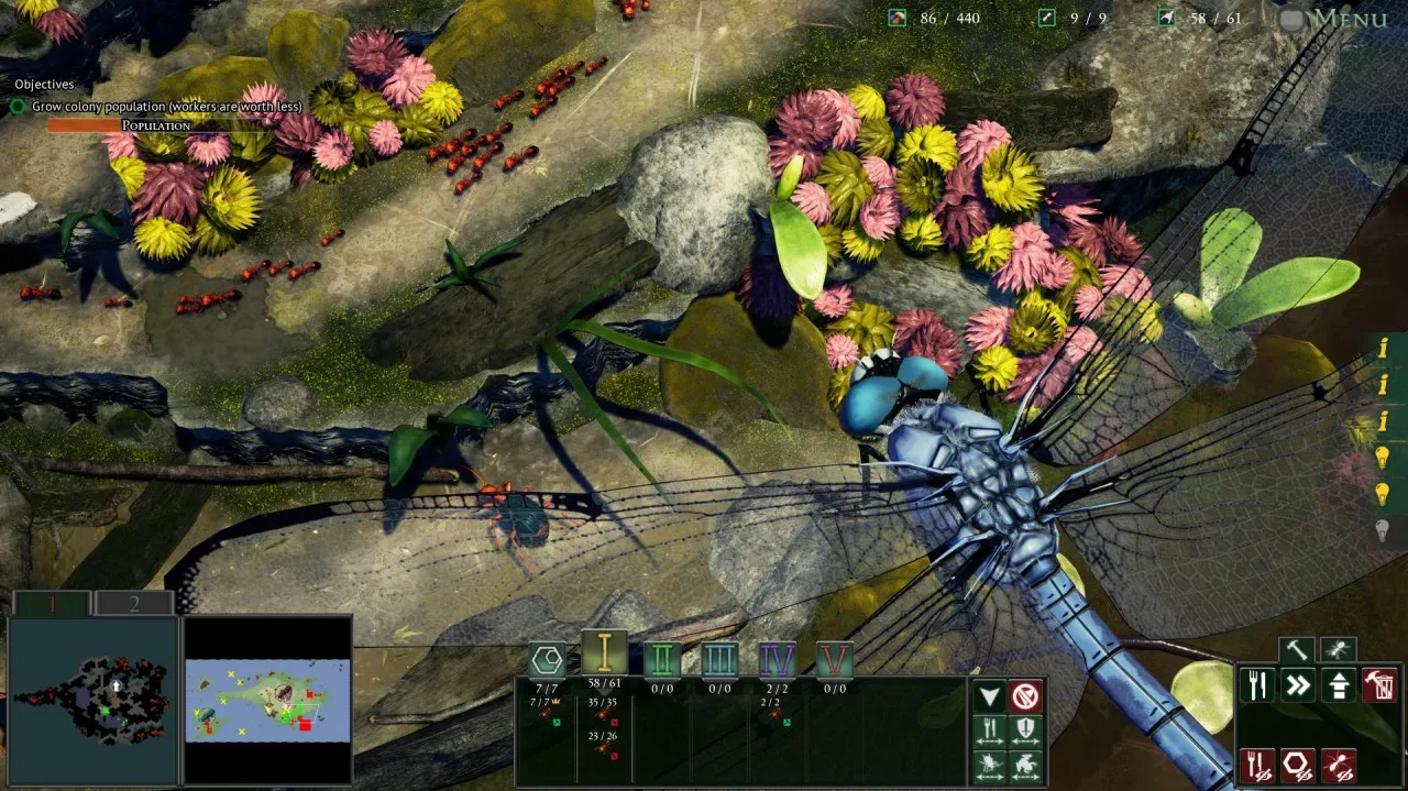 Captura Empires Of The Undergrowth – Hormigas Luchan Contra Insectos Entre Raices Y Flores