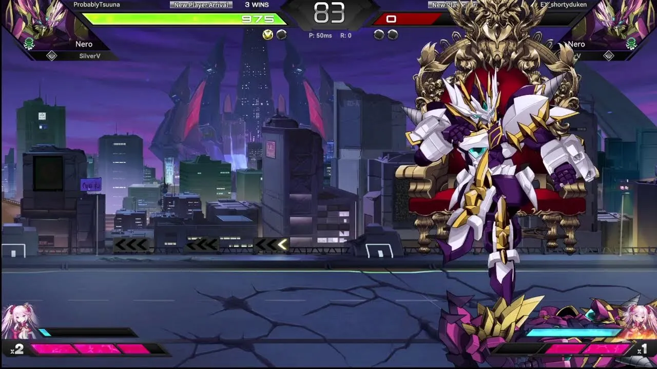 Captura Iron Saga – Combate Entre Robots Gigantes En Un Entorno Oscuro
