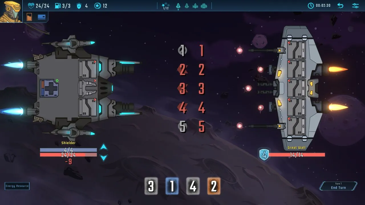 Captura Lonestar Enfrentamiento Entre Naves Con Numeros De Dano Flotando
