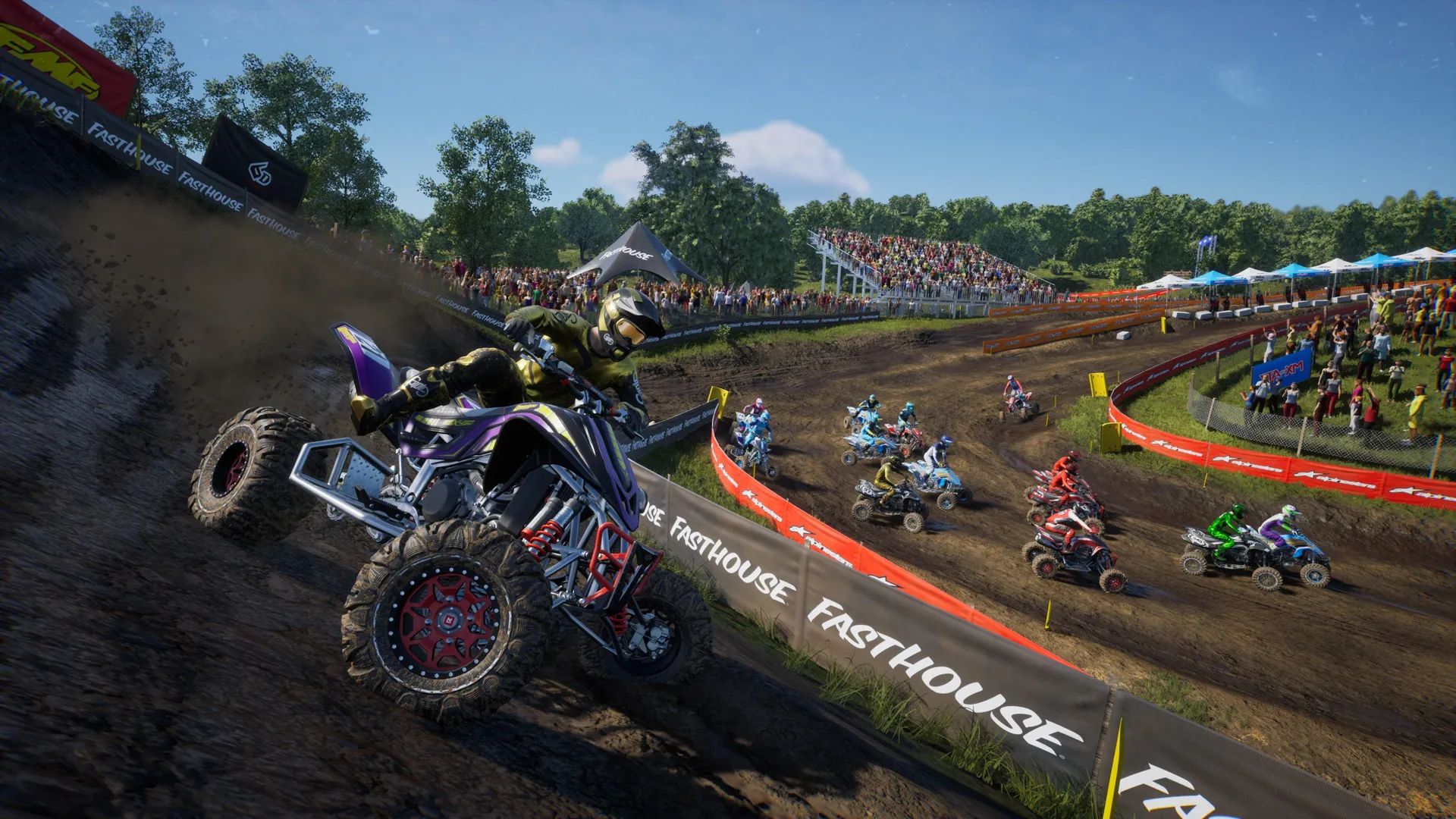 Captura MX Vs ATV Legends – Carreras Con Varios Vehiculos Sobre Terreno Mojado