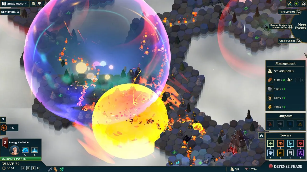 Captura Nordhold Explosion De Particulas De Energia En Medio De Una Ciudad Futurista