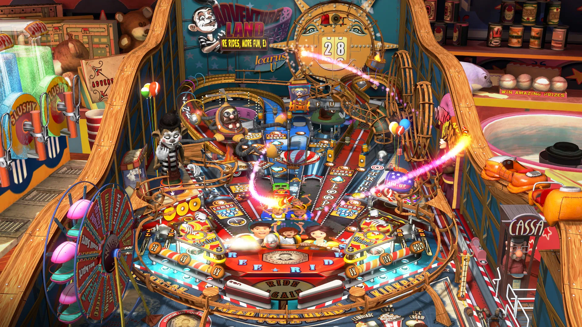Captura Pinball FX3 – Mesa Pinball Con Tematica Colorida Y Multiples Pistas Activas