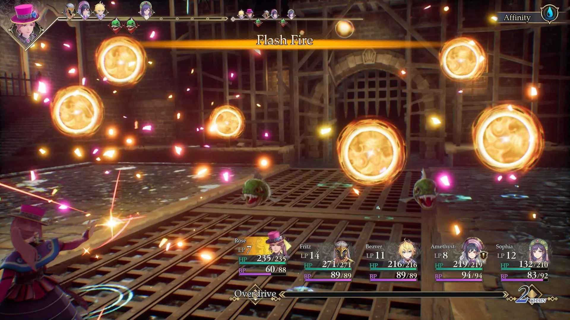 Captura Revenge Of The Mage – Pantalla Llena De Proyectiles Magicos En Una Arena Iluminada