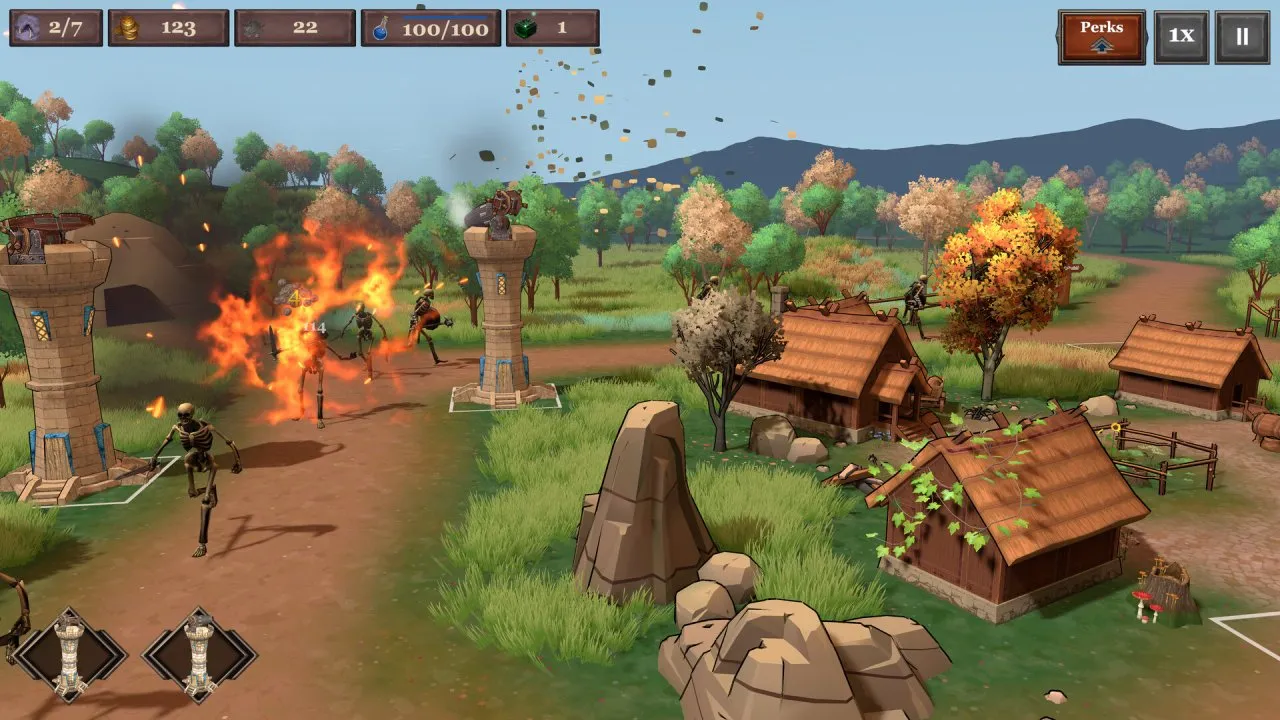 Captura Save The Village – Casas Rurales Ardiendo Mientras Aldeanos Corren
