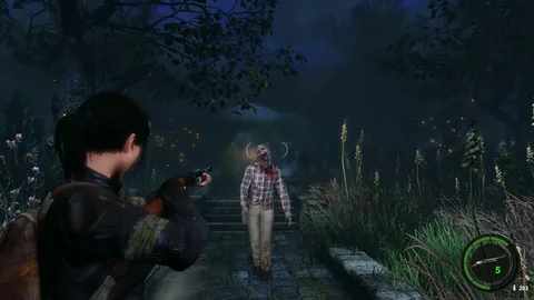 Captura Them And Us – Enfrentamiento Con Zombie Cerca De Un Auto Abandonado