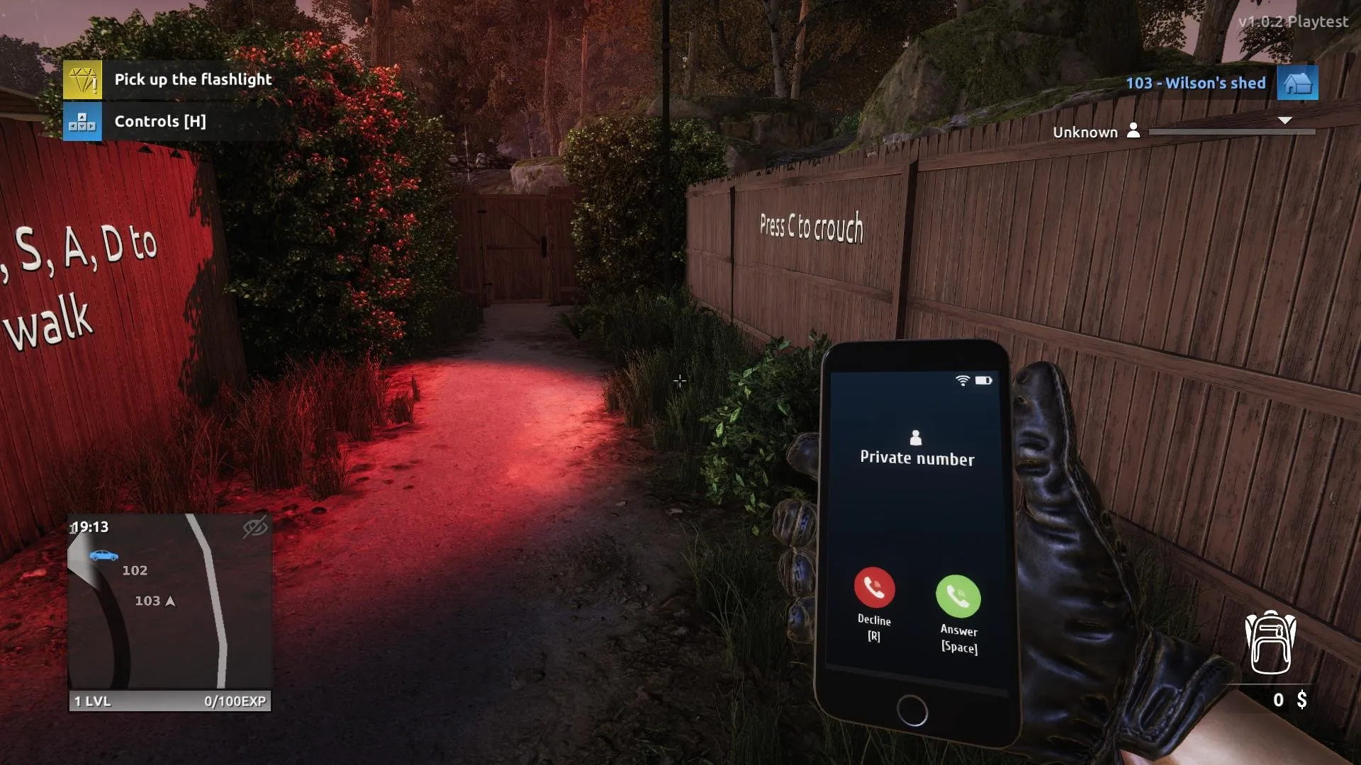 Captura Thief Simulator 2 Telefono En Pantalla Durante Infiltracion A Casa Suburbana