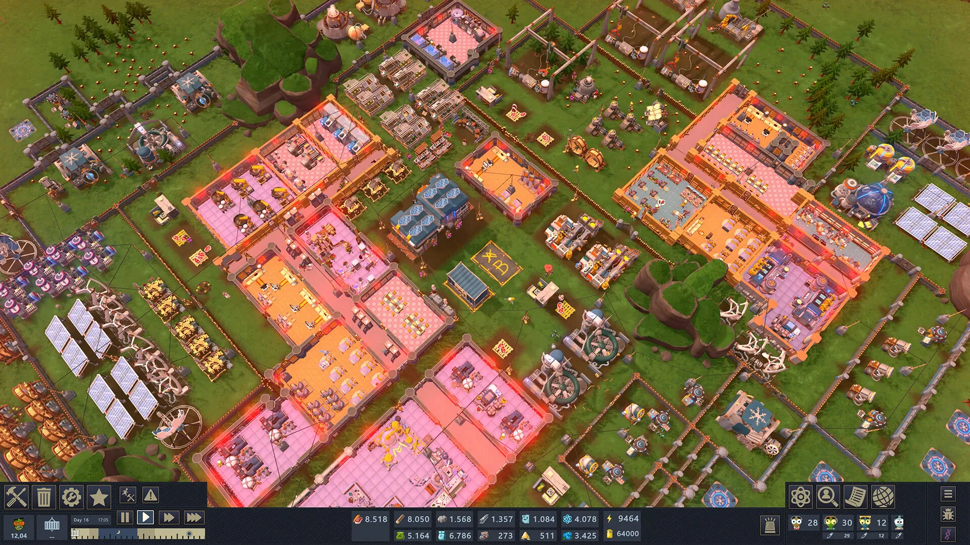 Captura Zombie Cure Lab Vista Estrategica De Una Base Expandida Con Multiples Edificios Conectados